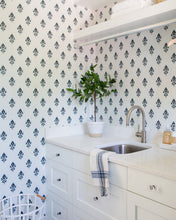 Load image into Gallery viewer, Addison Block Print Wallpaper