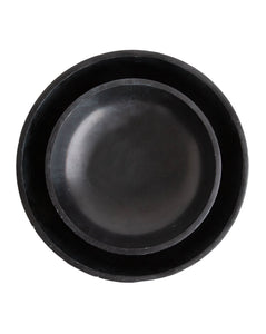 Black Soapstone Bowl