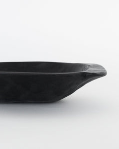 Black Vintage Dough Bowl